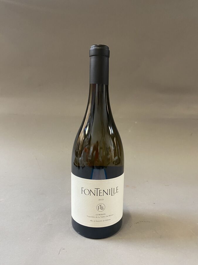 Null 9 Flaschen : FONTENILLE 2019 Luberon Vignoble de la Vallée du Rhone blanc