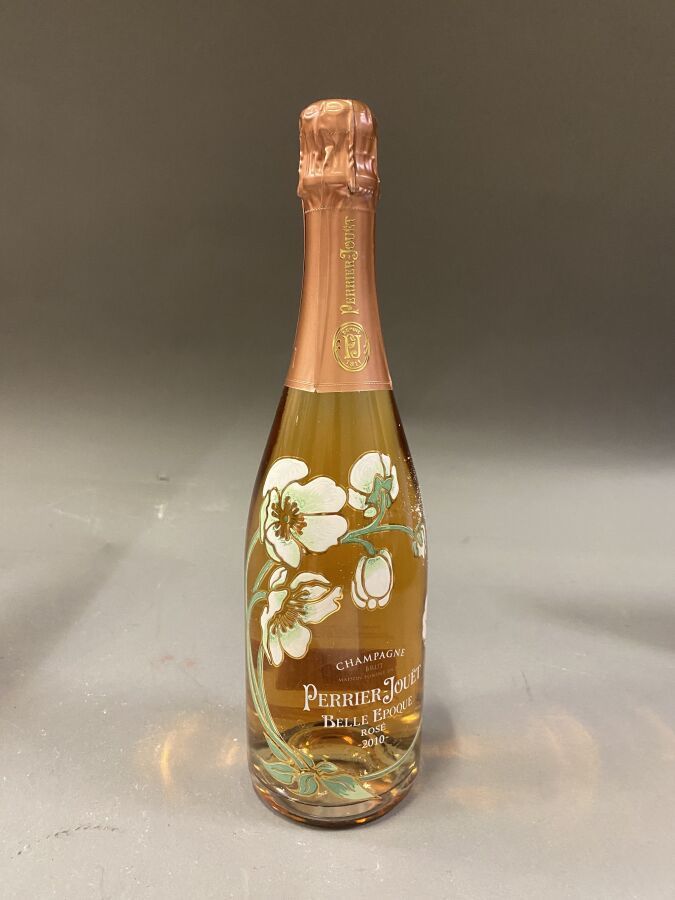 Null 4 bottles : CHAMPAGNE BELLE EPOQUE Rosé 2010 Perrier Jouët
