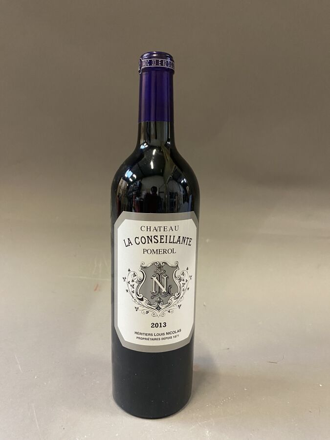 Null 5 bouteilles : CHÂTEAU LA CONSEILLANTE 2013 Pomerol rouge