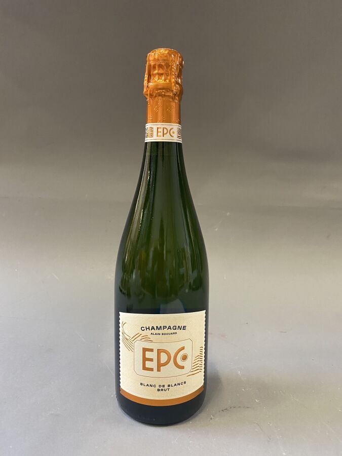 Null 12 bouteilles : CHAMPAGNE EPC Blanc de Blancs Brut