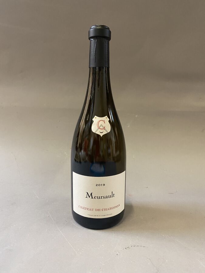 Null 12 bouteilles : MEURSAULT 2019 Château de Charodon blanc