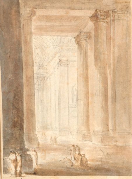 Null Ecole française du XVIIIème siècle

Intérieur de Saint-Pierre de Rome animé&hellip;