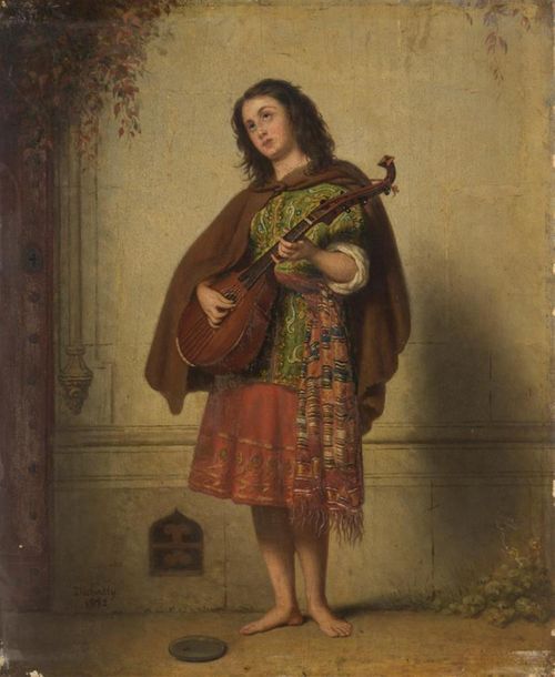 Null DUBASTY Adolphe - Henri
Paris 1814 - id. ; 1884

La joueuse de mandoline

H&hellip;