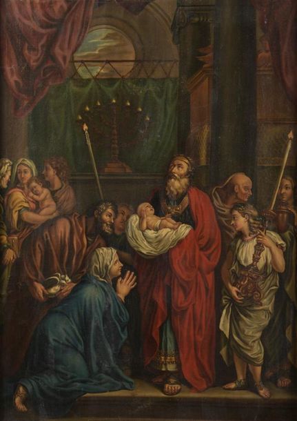 Null LE BRUN Charles (D'après)
1610 1690
La Présentation de l'Enfant Jésus au Te&hellip;