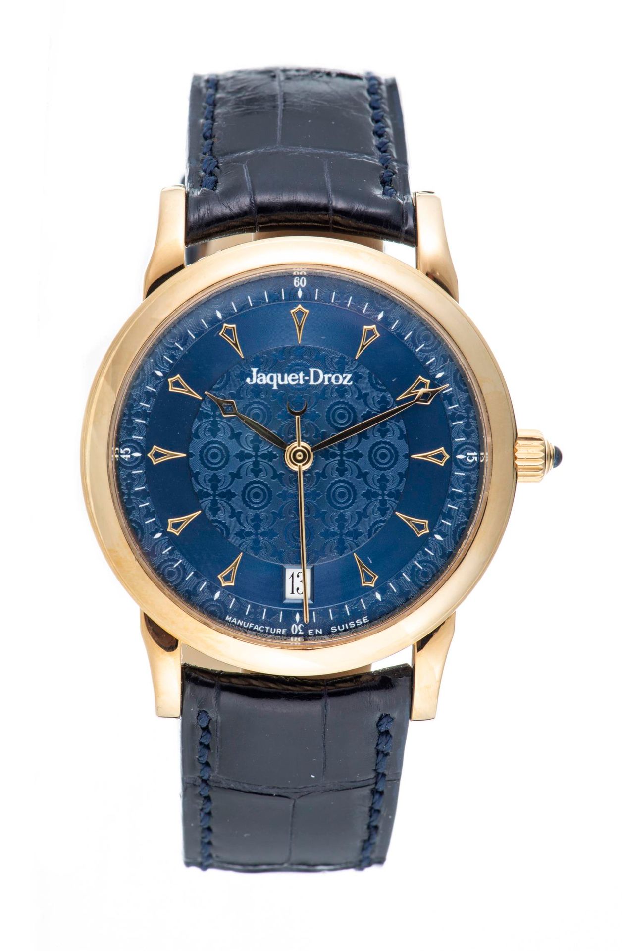 Null JAQUET DROZ XCL2 Beautiful men's wristwatch ref. 2205, case no. 758, automa&hellip;