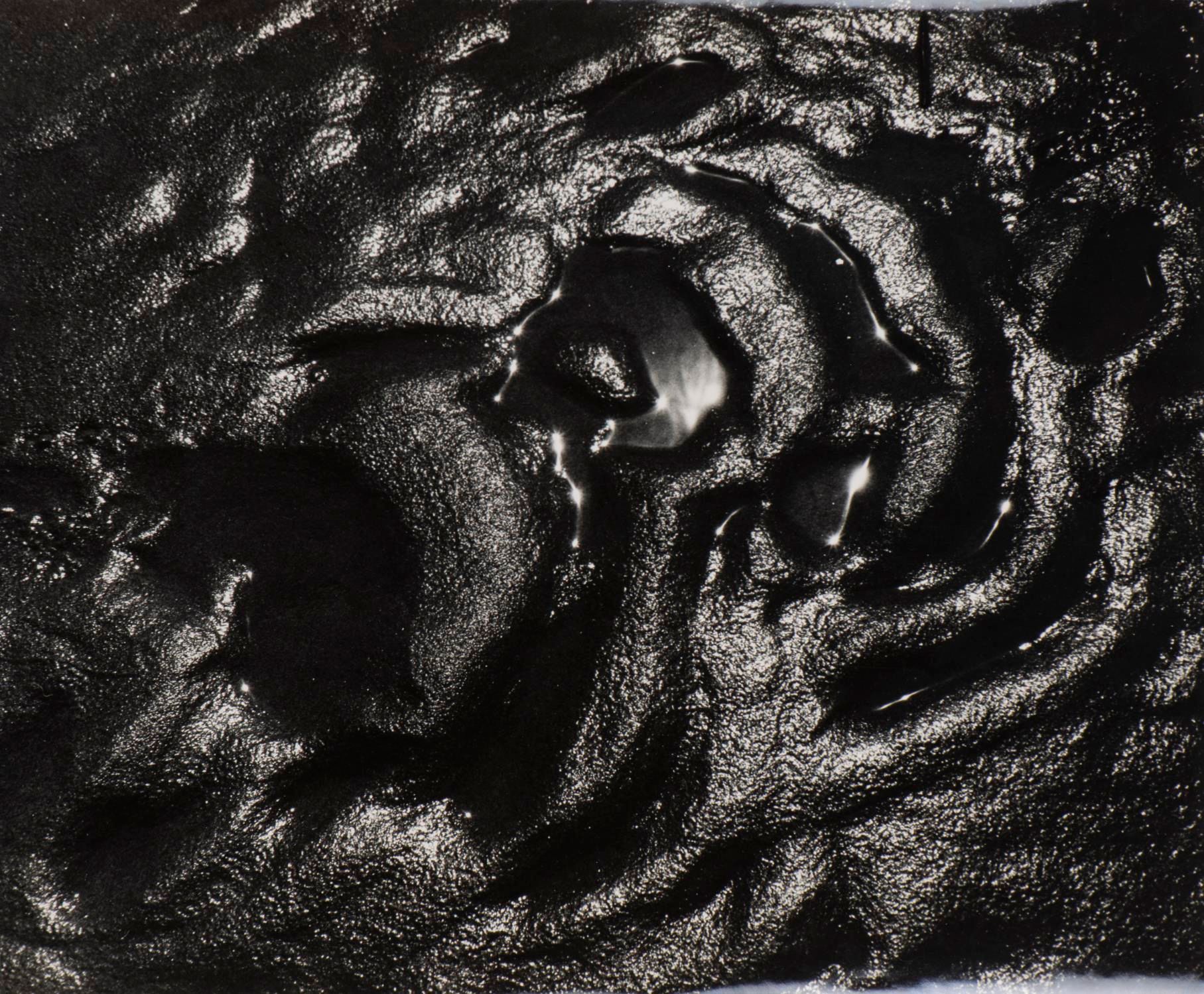 Null Lucien CLERGUE (1934-2014) "Les sables", 1962, tirage argentique noir et bl&hellip;