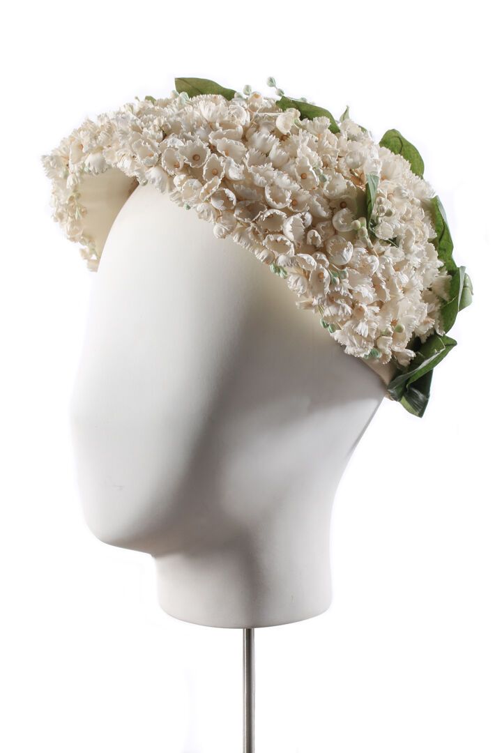 Pierre BALMAIN Une toque muguet Pierre Balmain, début des années 1950,

A Pierre&hellip;