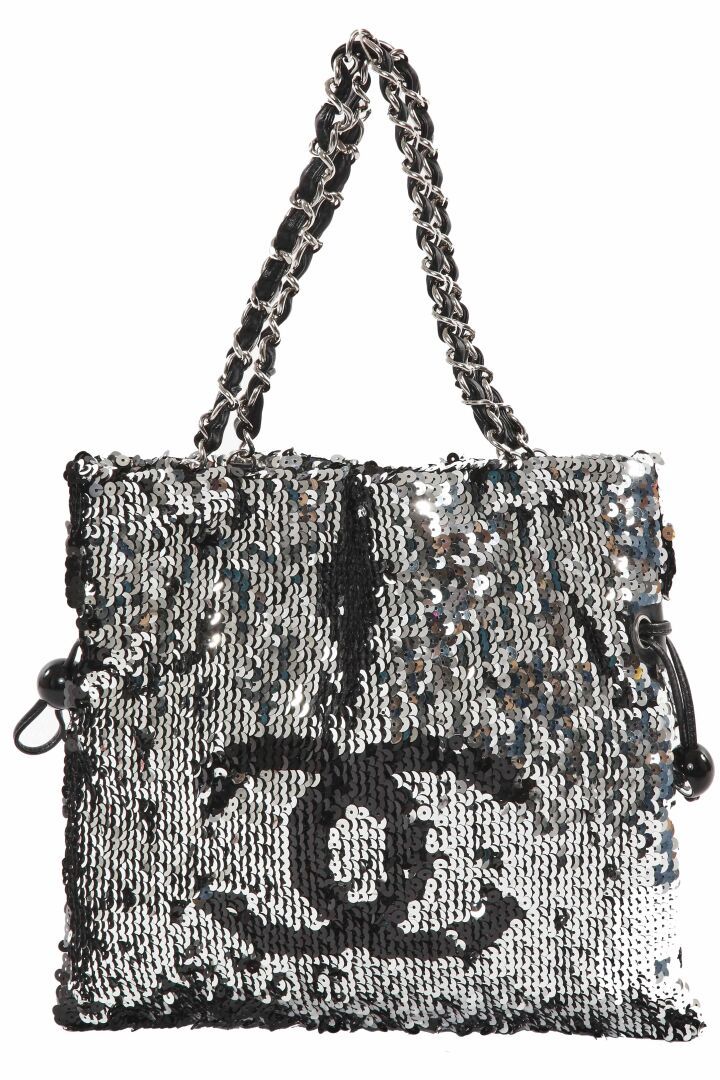 Shaded sequin bag, Spring-Summer 2008, stamped and with…