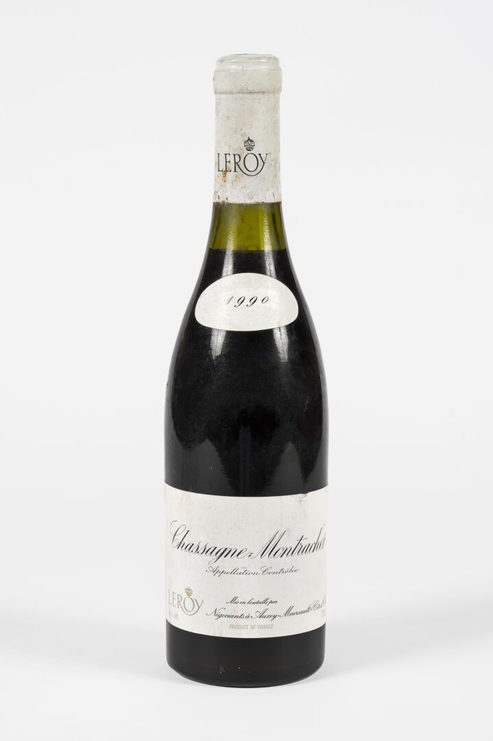 1 bouteille Chassagne Montrachet rouge 1990, Maison Leroy 1 bouteille Chassagne &hellip;