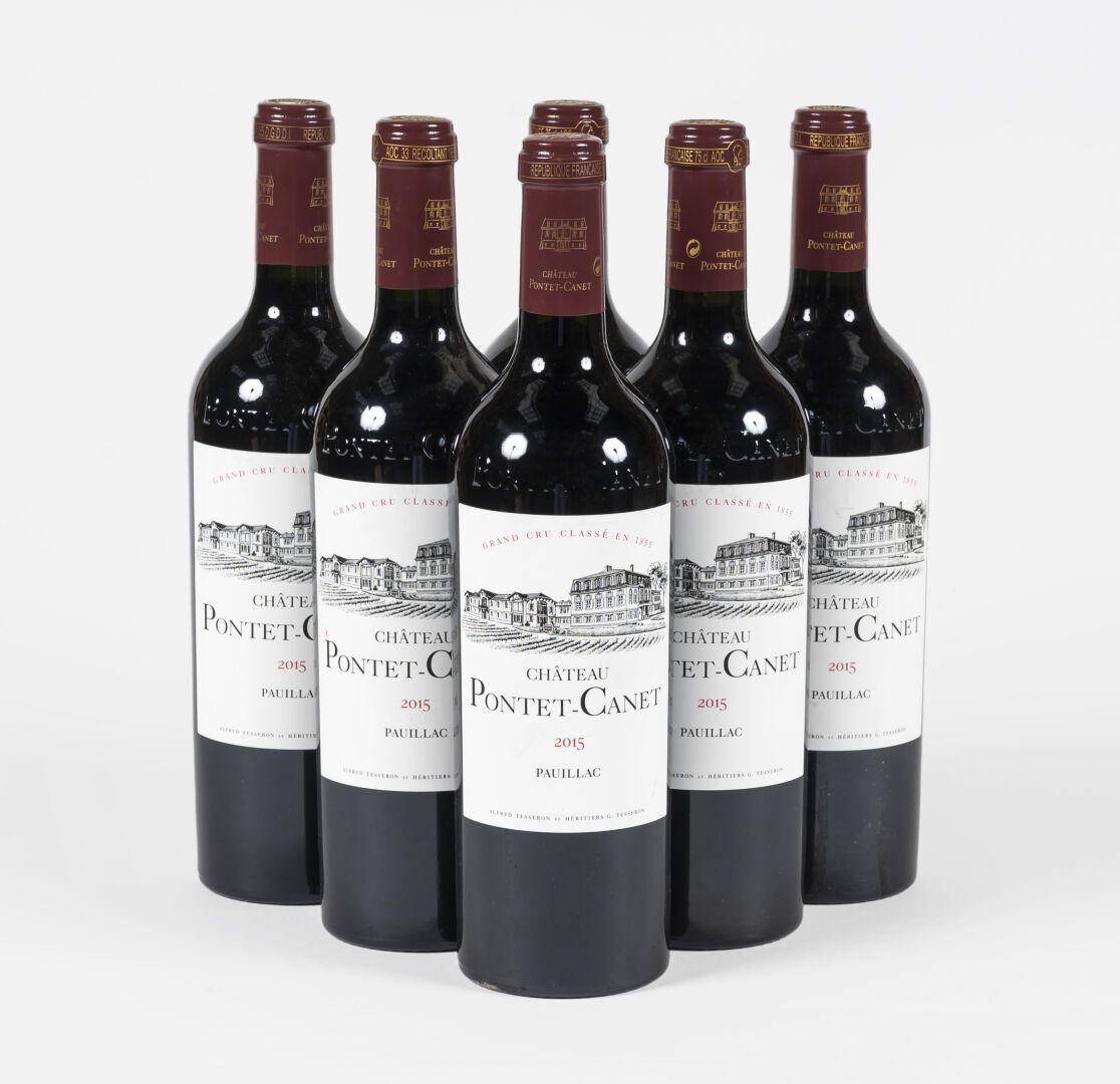 6 bouteilles Château Pontet Canet 2015 6瓶 Pontet Canet酒庄2015年葡萄酒
波亚克，五级特等酒庄


非常&hellip;