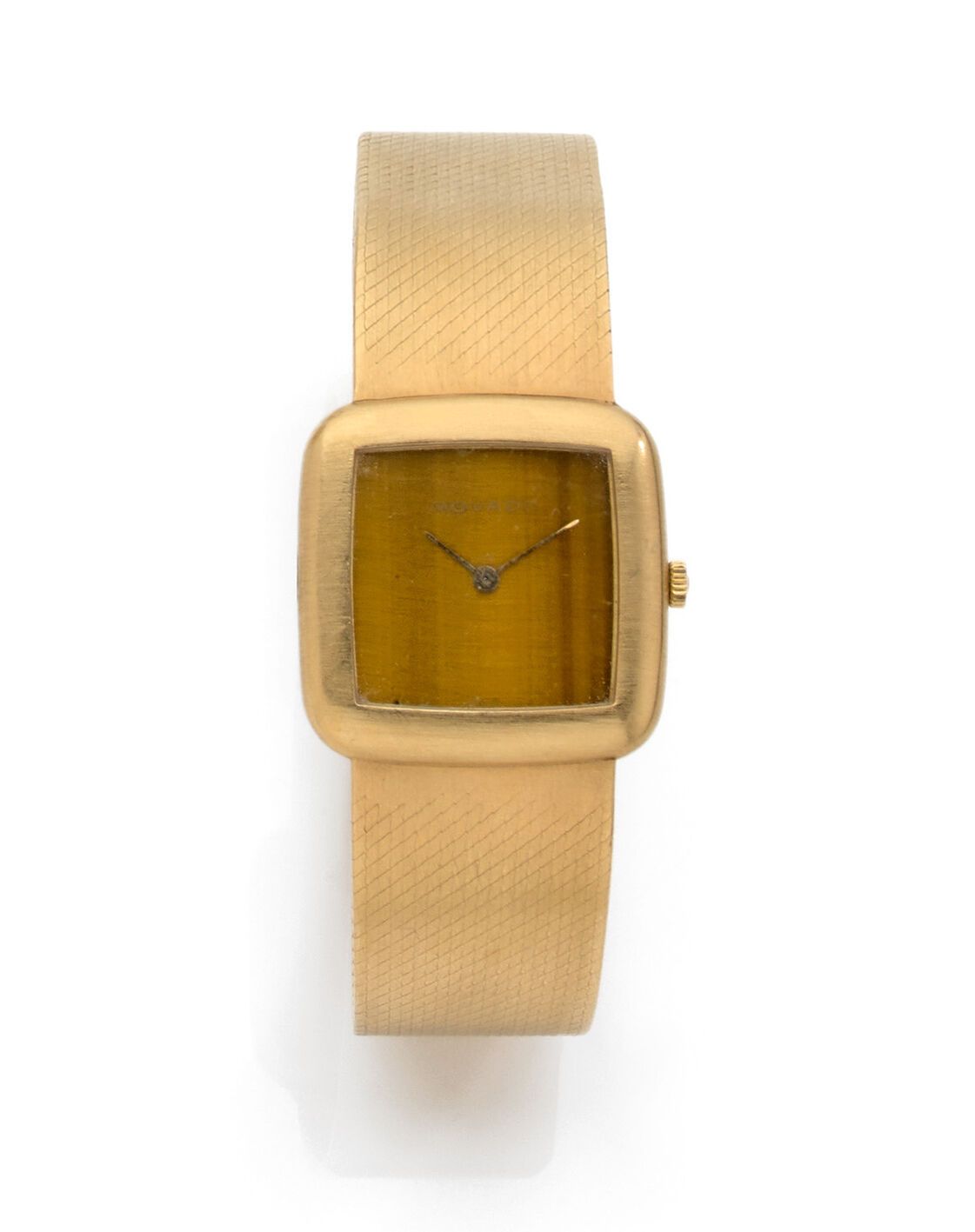 MOVADO MOVADO
Armbanduhr aus satiniertem 18 K Gold (750 Tausendstel), circa 1970&hellip;