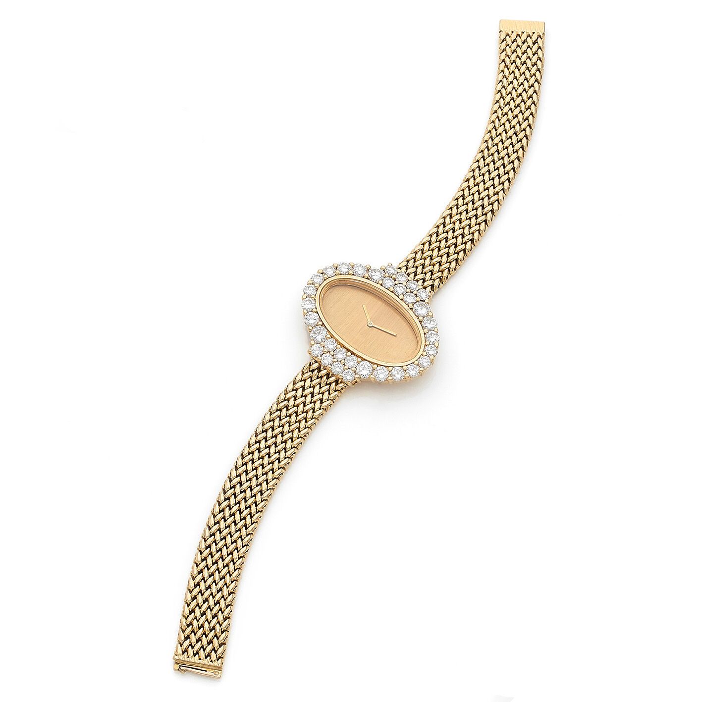 BOUCHERON BOUCHERON 
Lady's wristwatch in 18K gold (750 thousandths), circa 1980&hellip;