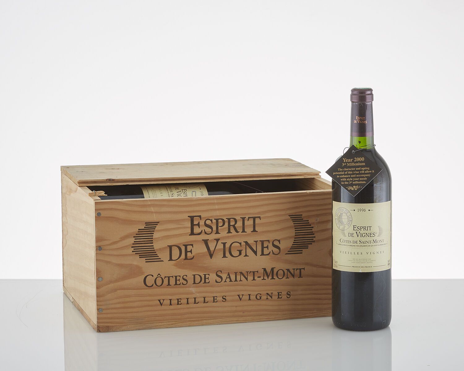 Null Esprit de vignes cotes de saint mont 1996 vieilles vignes
6 bouteilles cais&hellip;