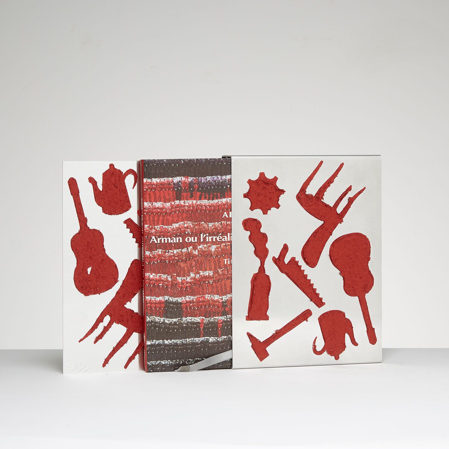 ARMAN (1928-2005) 阿曼（1928-2005）
Arman ou l'irrealite des choses, 2003
杜拉铝板上的红色树脂&hellip;
