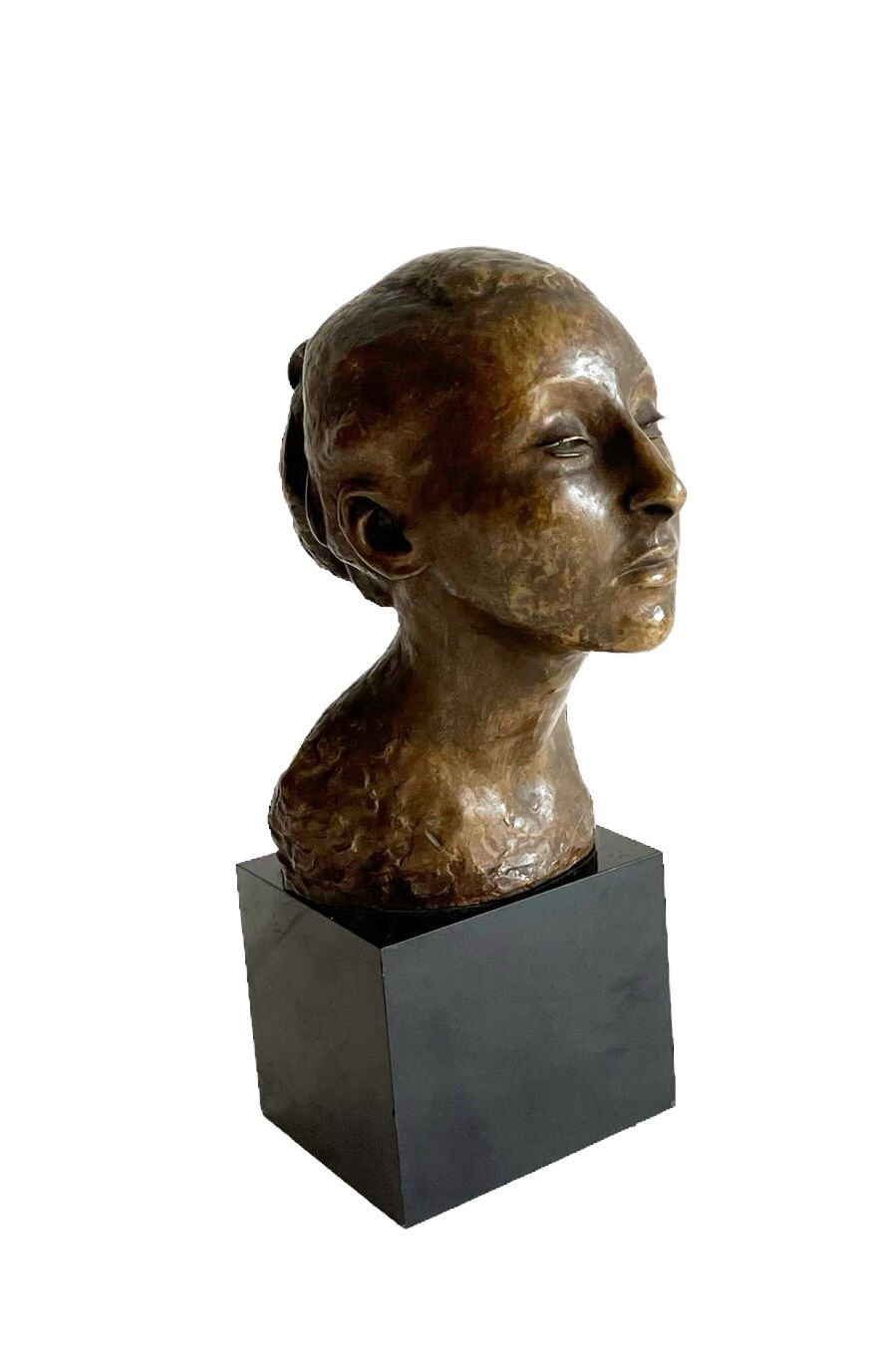 GUSTAVE PIMIENTA (1888-1982) & GODARD (FONDEUR) 古斯塔夫-皮米安塔（1888-1982）和戈达尔（铸造厂）
"女&hellip;