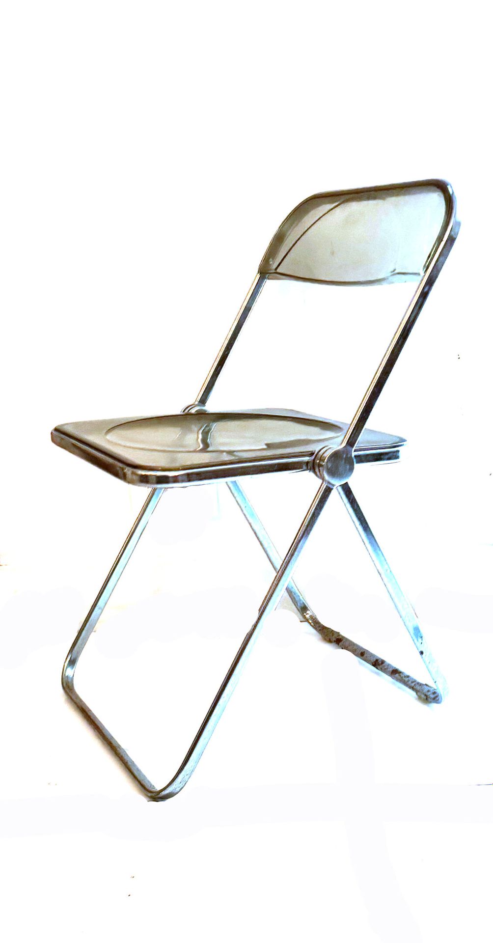 GIANCARLO PIRETTI (NE EN 1940) GIANCARLO PIRETTI (B. 1940)
Pair of "Plia" chairs&hellip;