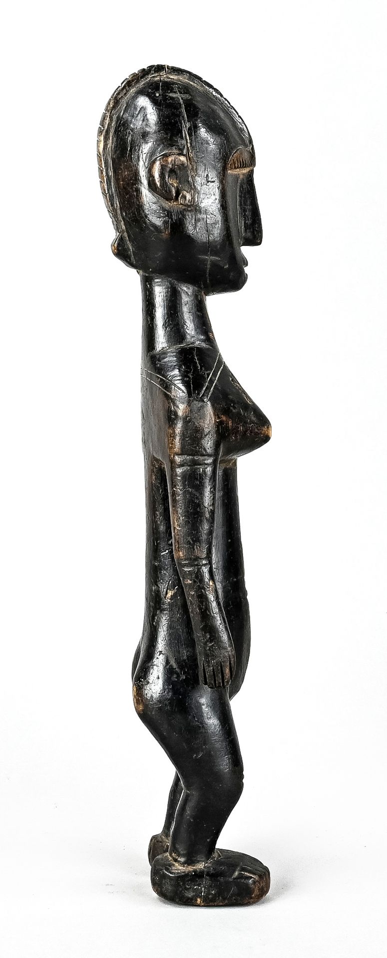 Null Baluba figure en bois, Afrique, figure féminine, bois, 41 cm, 1x pied endom&hellip;