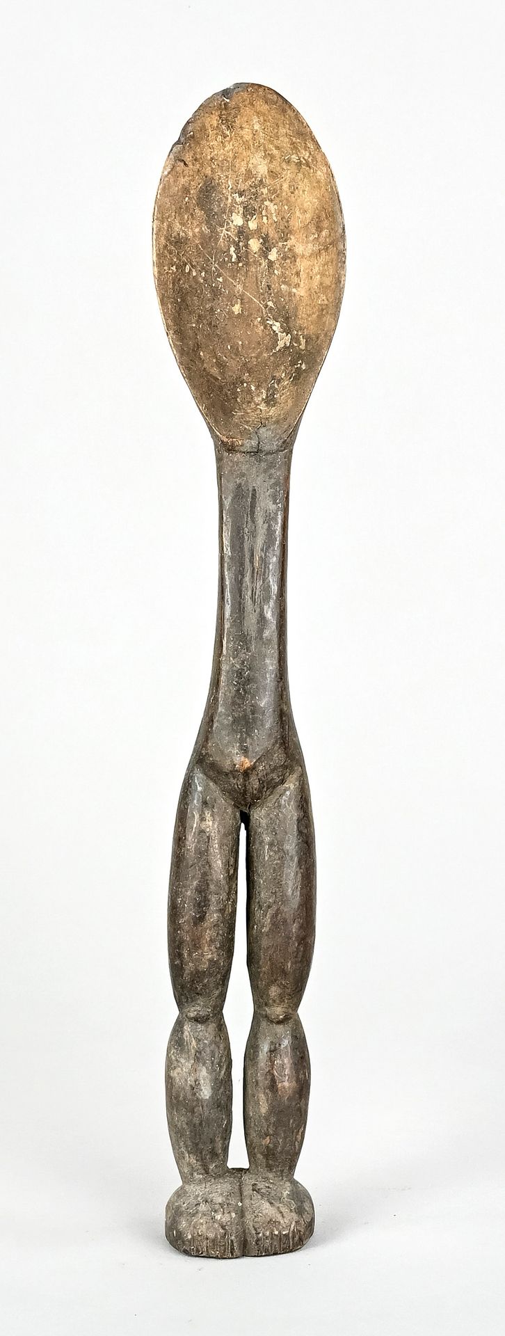 Null Figure en bois, Afrique, comme grande cuillère avec corps humain, tête comm&hellip;