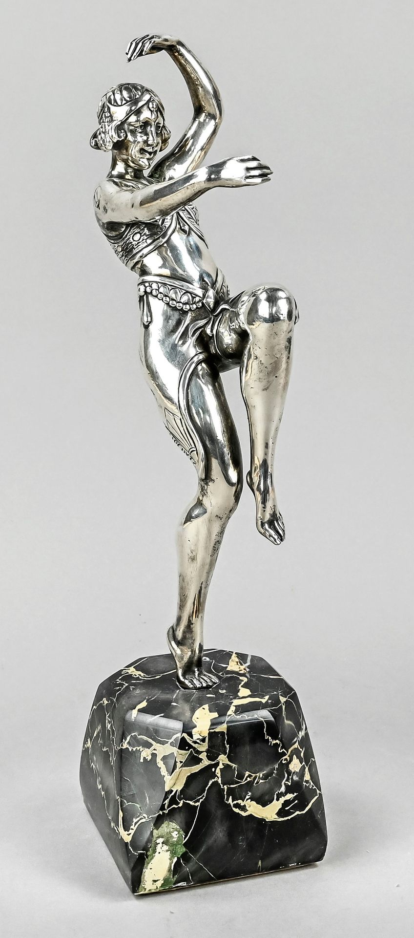 Null Lipchytz, Samuel (1880 Pabianice - 1943 Kz Auschwitz), "Danseuse", bronze a&hellip;