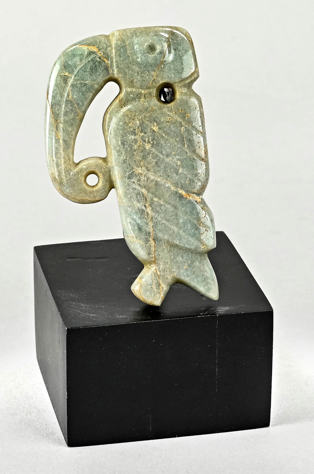 Null Vogel - Amulett, Cost Rica, Guanacaste/Nicoya, Periode IV, 1-500 A.D. Grüne&hellip;