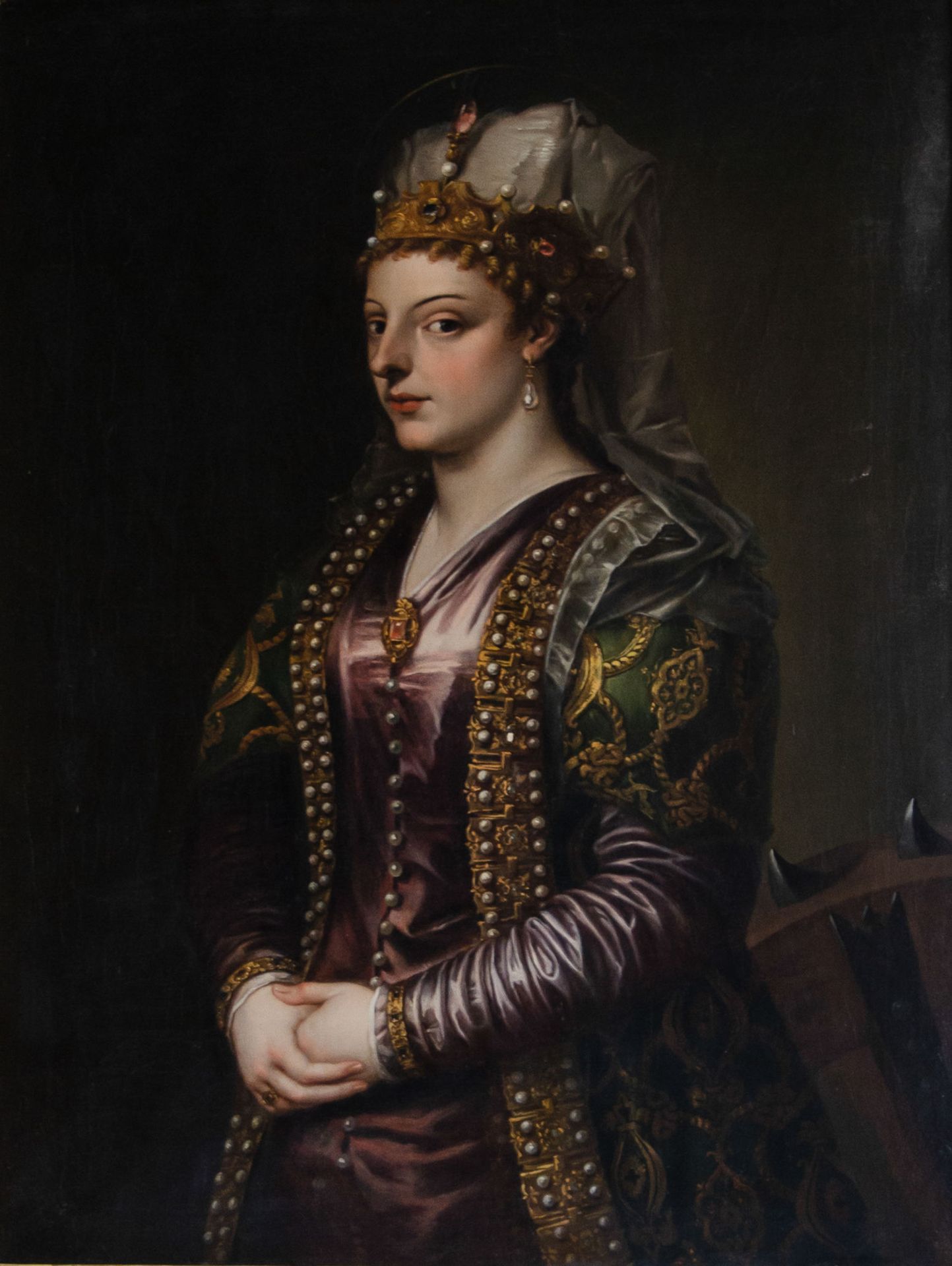 TITIAN (Tiziano Vecelli or Vecellio) after (Italian) - A Portrait of CATERINA CO&hellip;