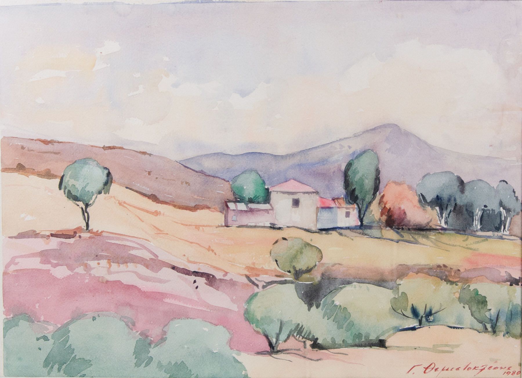 George THEMISTOCLEOUS (Cypriot) - Village scene 
George THEMISTOCLEOUS
Chypriote&hellip;