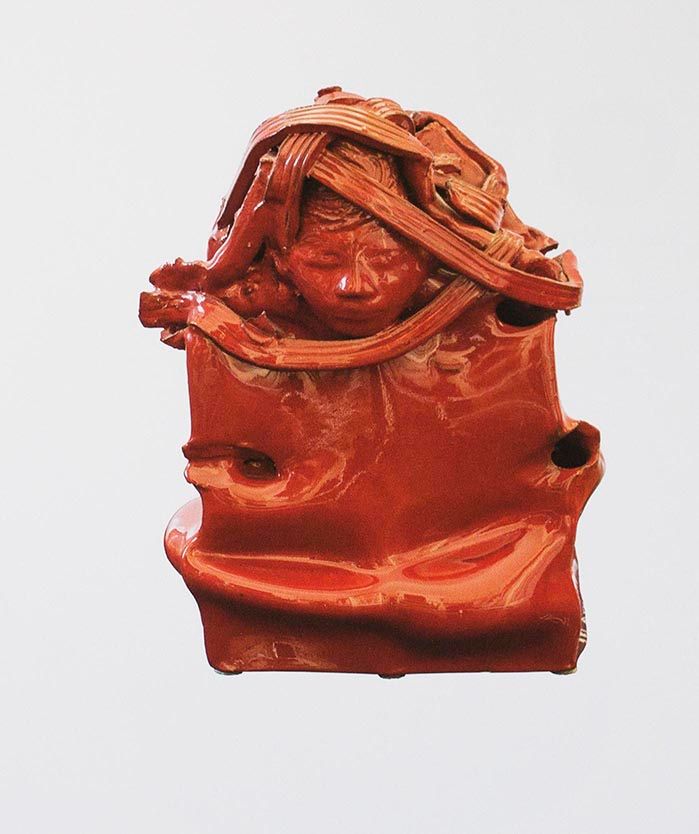 Giacinto Cerone Senza titolo Giacinto Cerone Sculpture en céramique h. 39 cm San&hellip;