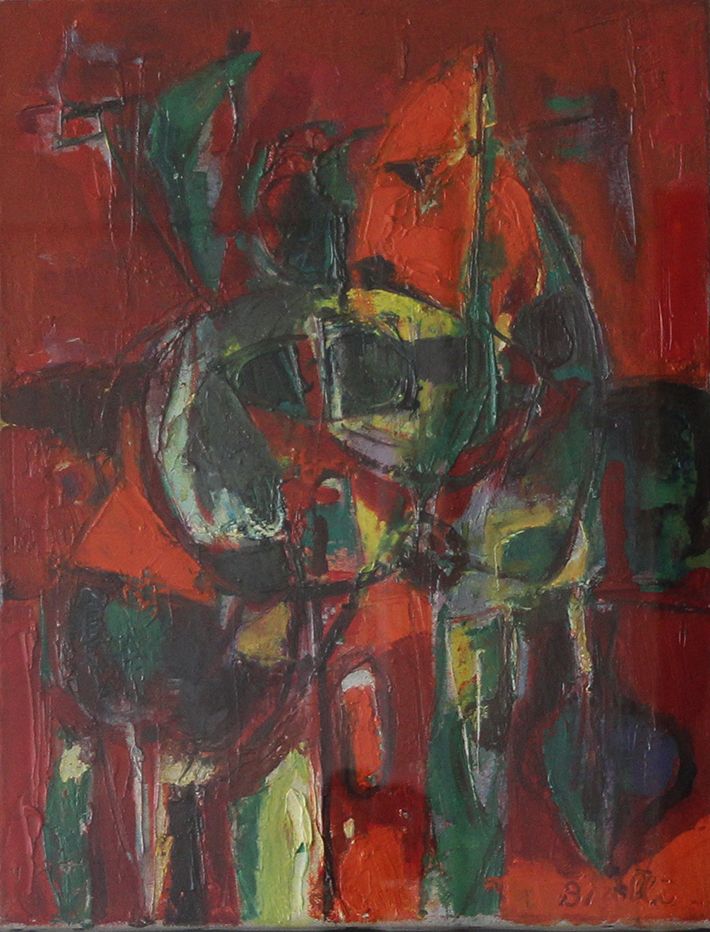 Renato Birolli Senza titolo 1957 Renato Birolli Oil on canvas 30x40 Untitled 195&hellip;