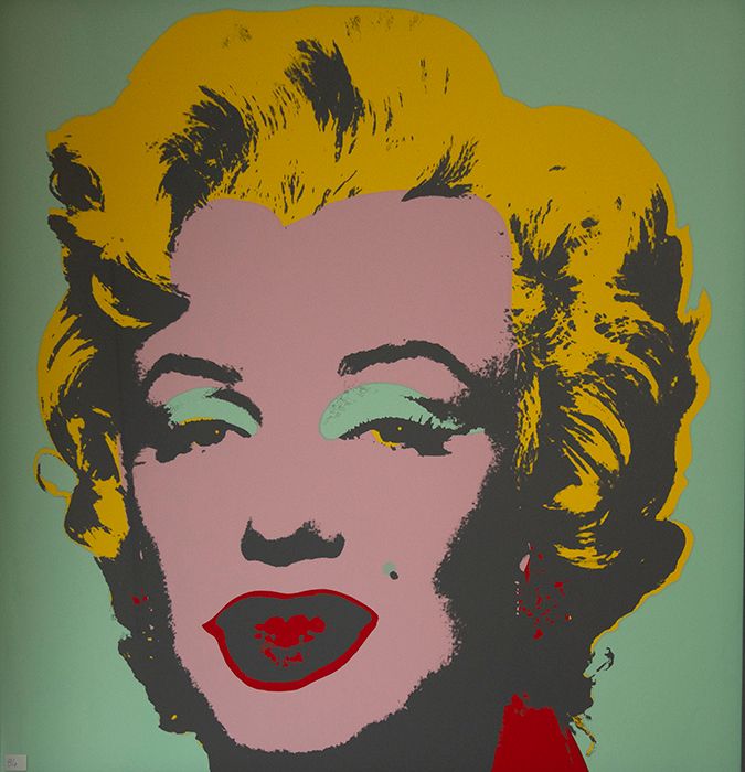 Andy Warhol Marilyn 安迪-沃霍尔印刷品100x100 玛丽莲编辑部开放。