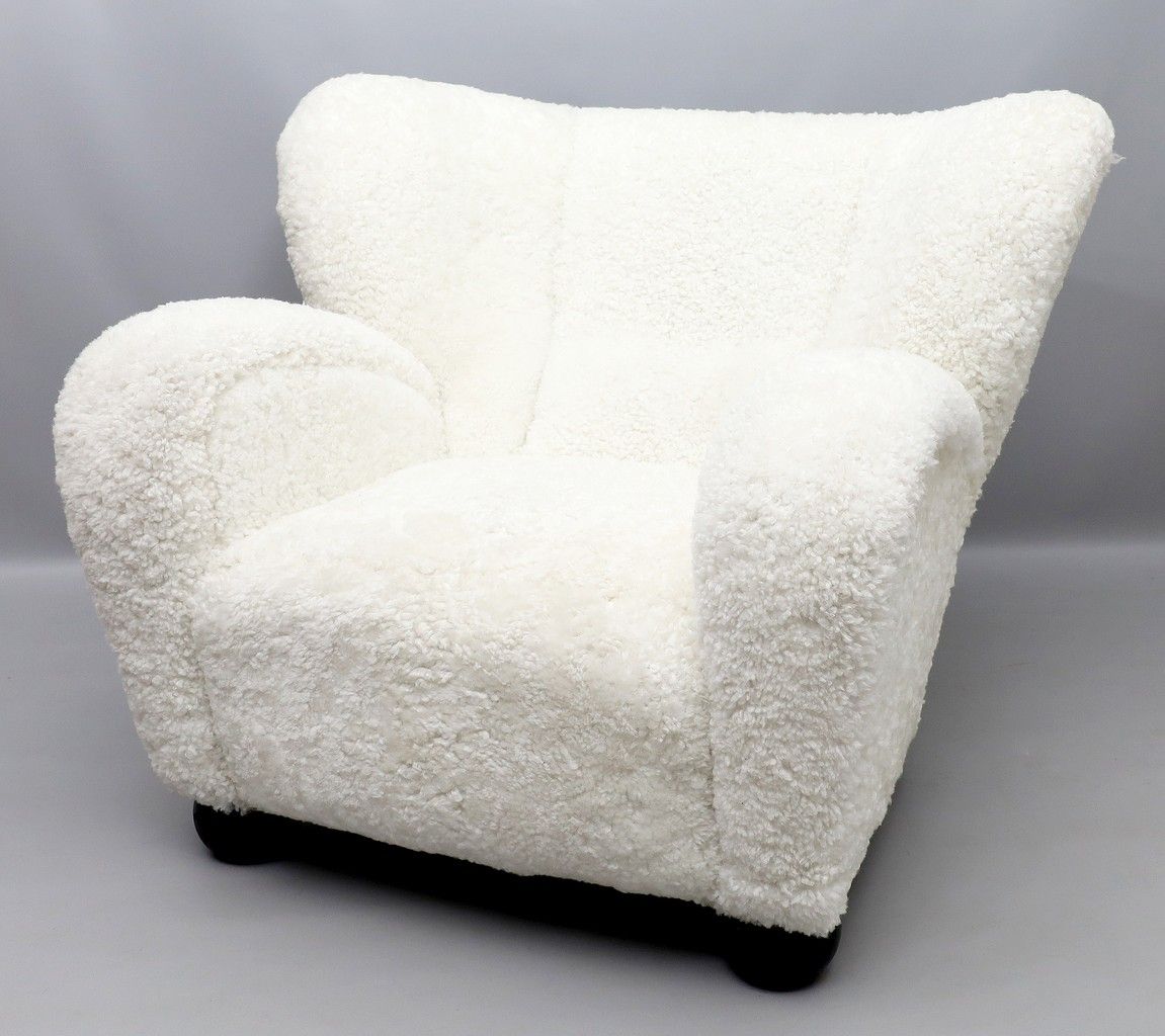 Blomstedt, Märta (1899 Turku - Helsinki, Finnland 1982) 扶手椅，可能是 "Aulanko "型号。全表面&hellip;