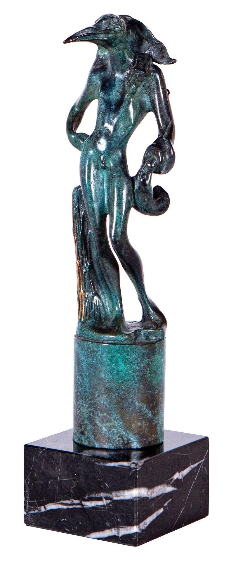 Null SALVADOR DALÍ (Figueras, 1904 - 1989)
"L'uomo uccello
Scultura in bronzo pa&hellip;