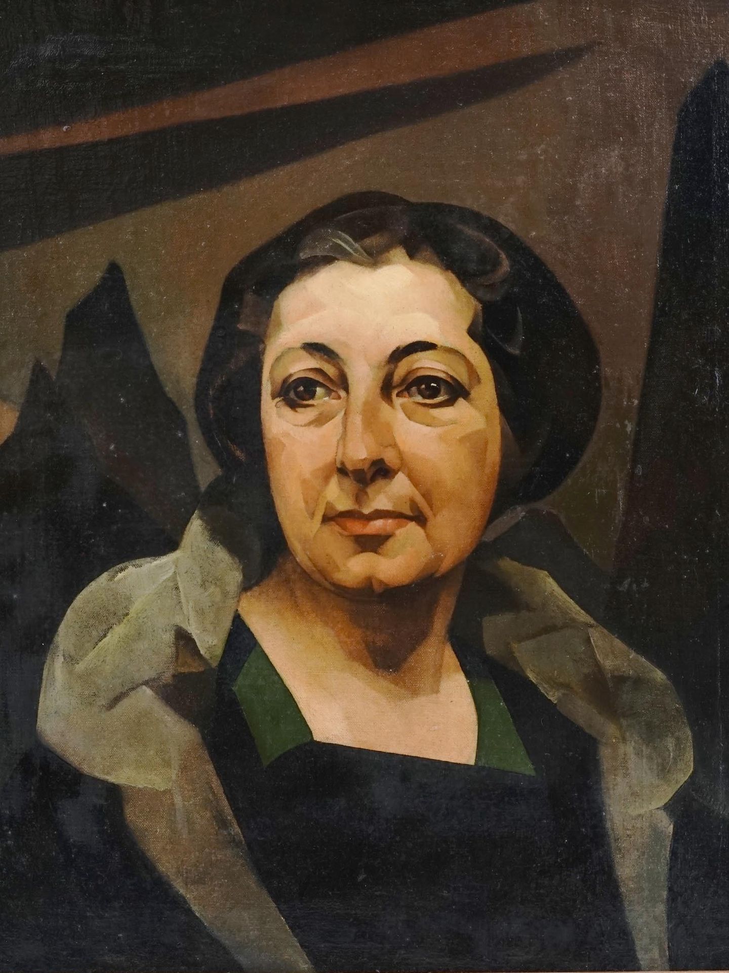 Null 
威廉-塞缪尔-施瓦茨（俄罗斯，美国，1896-1977）布面油画《爱丽丝-霍尔-格雷戈里夫人的肖像》，1927年。签名：William S. Sch&hellip;
