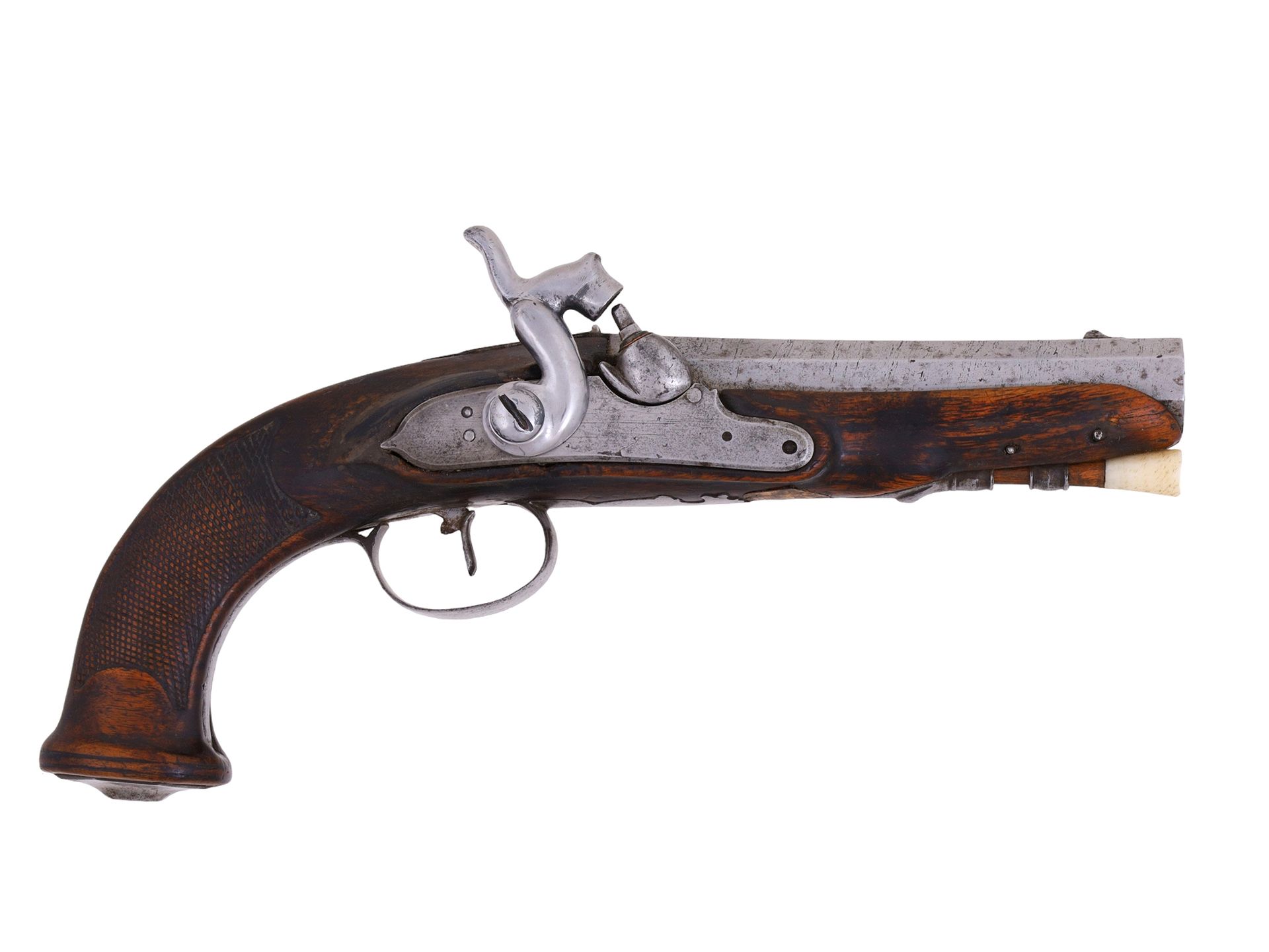 Null Il s'agit d'un pistolet à percussion belge datant à l'origine de 1775, conv&hellip;