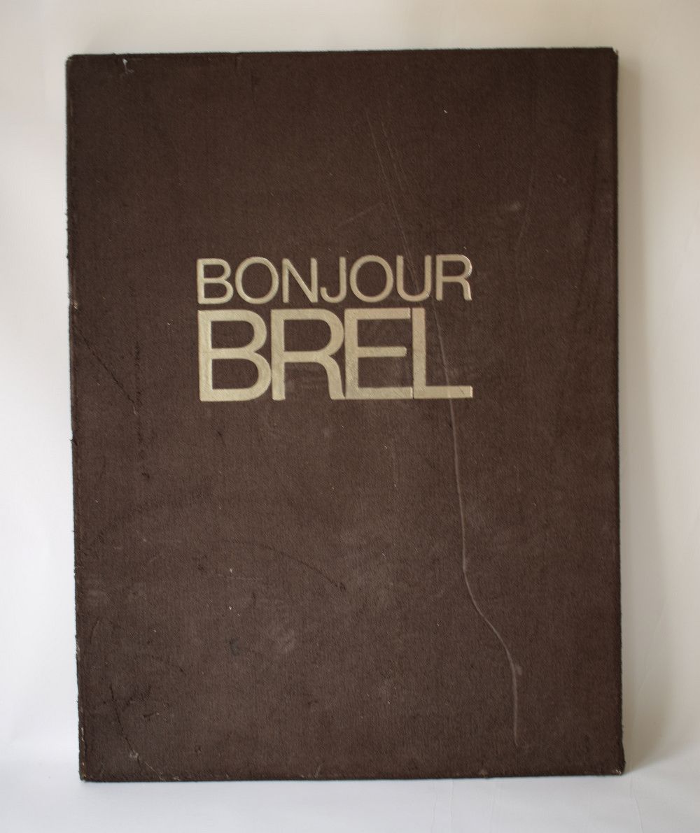 Null Porte-folio: 布雷尔的文字，由Carcan, Folon, Landuyt, Mara, Somville的石版画和绘图组成。前期准备工作&hellip;
