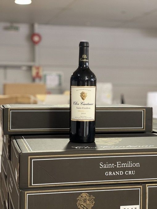 VIN 1 caja de 6 Saint-Emilion Grand Cru Rouge 2013 Clos Cantenac
