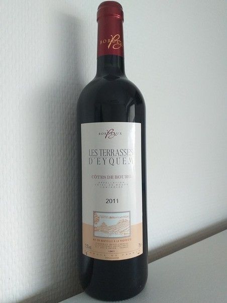 VIN 1盒6个Bourg坡Les Terrasses d'Eyquem 2008