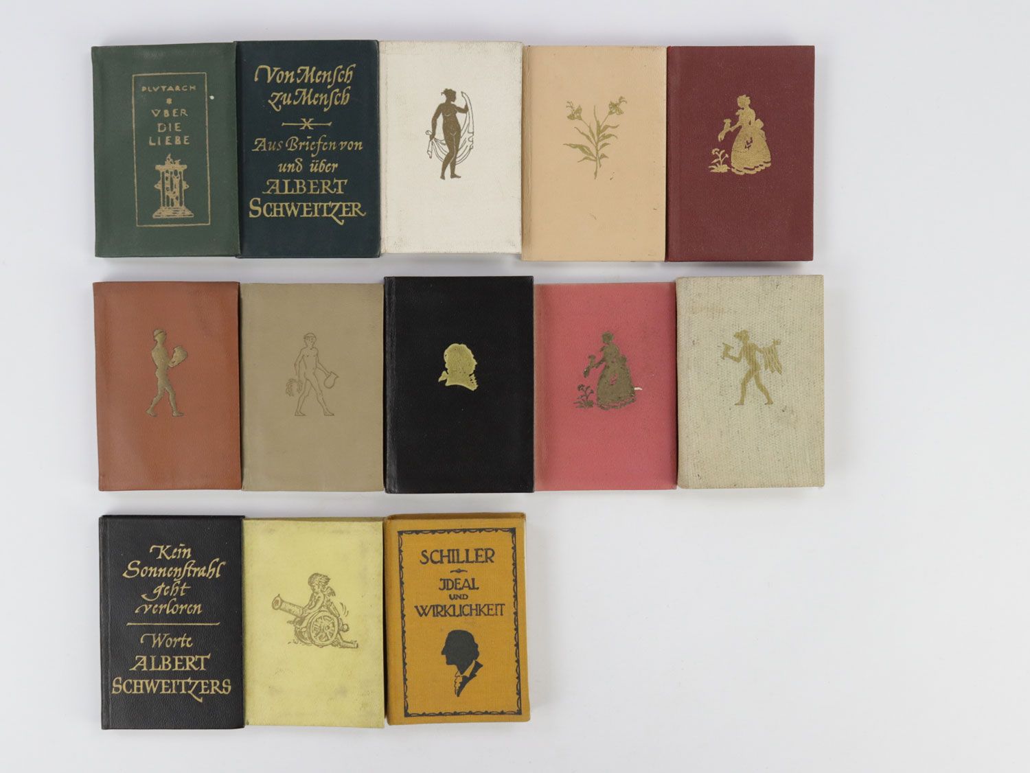 Null Livres miniatures - 13 pièces, éditions Hyperion, différents titres, p.Ex. &hellip;