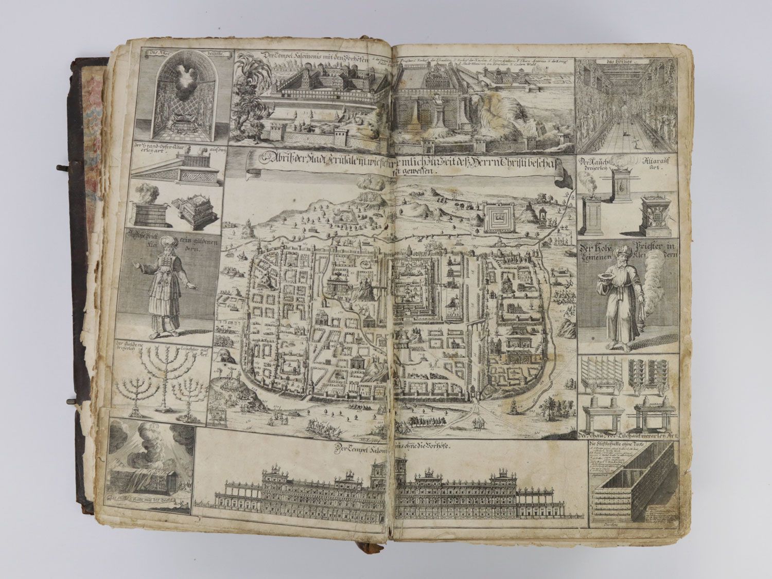 Null Bible de Luther par Christoph Matthäus Pfaff, Tübingen Cotta 1729 - "Biblia&hellip;