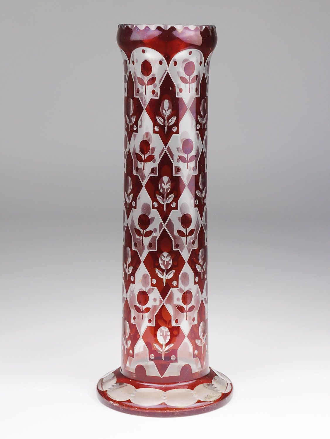 Null Haida - Vase à tige - vers 1915/20, probablement l'école de verrerie de Hai&hellip;