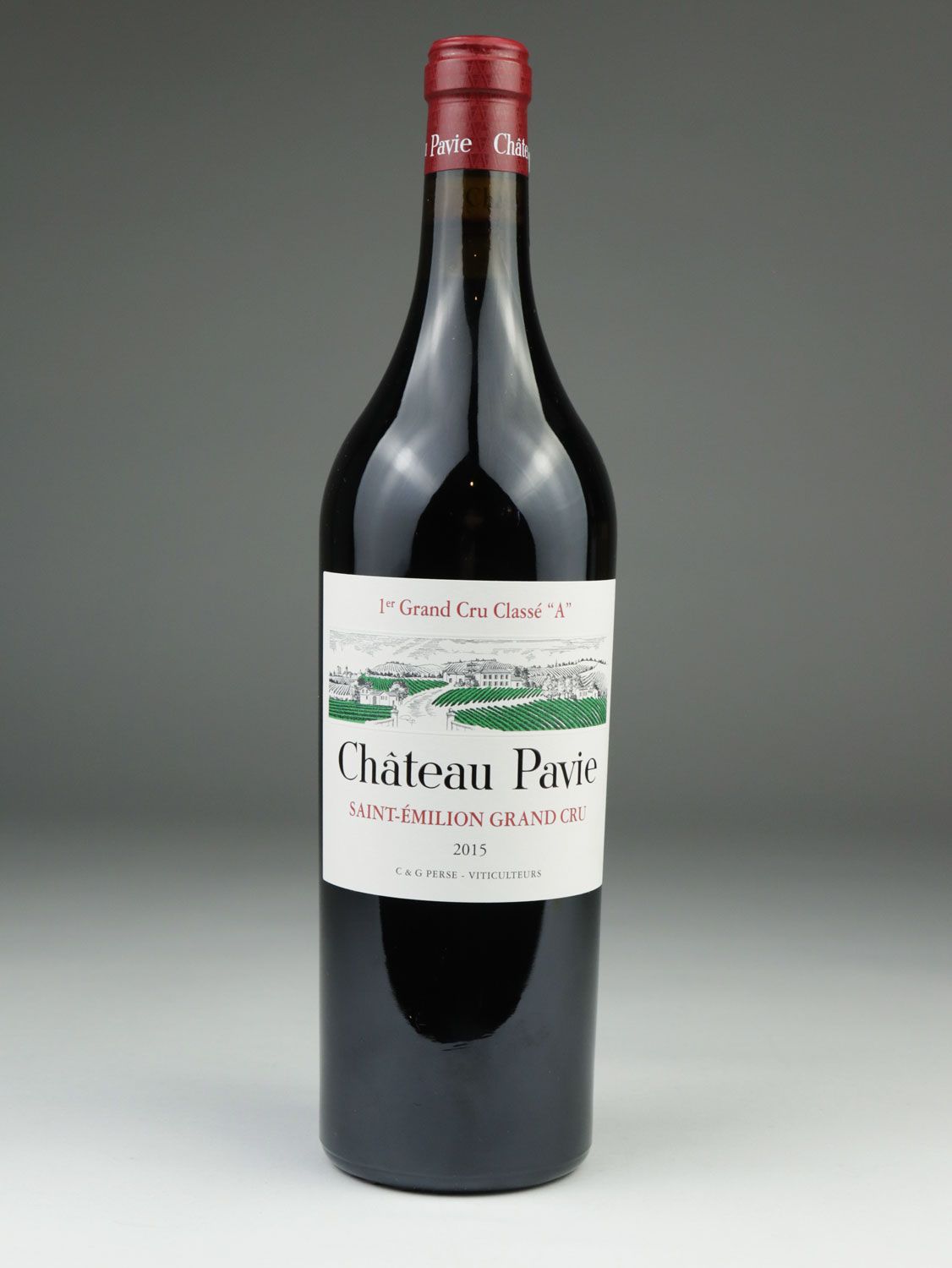 Null Red wine - 1 bottle, Chateau Pavie, Saint-Émilion Grand Cru, 2015, 14,5%vol&hellip;