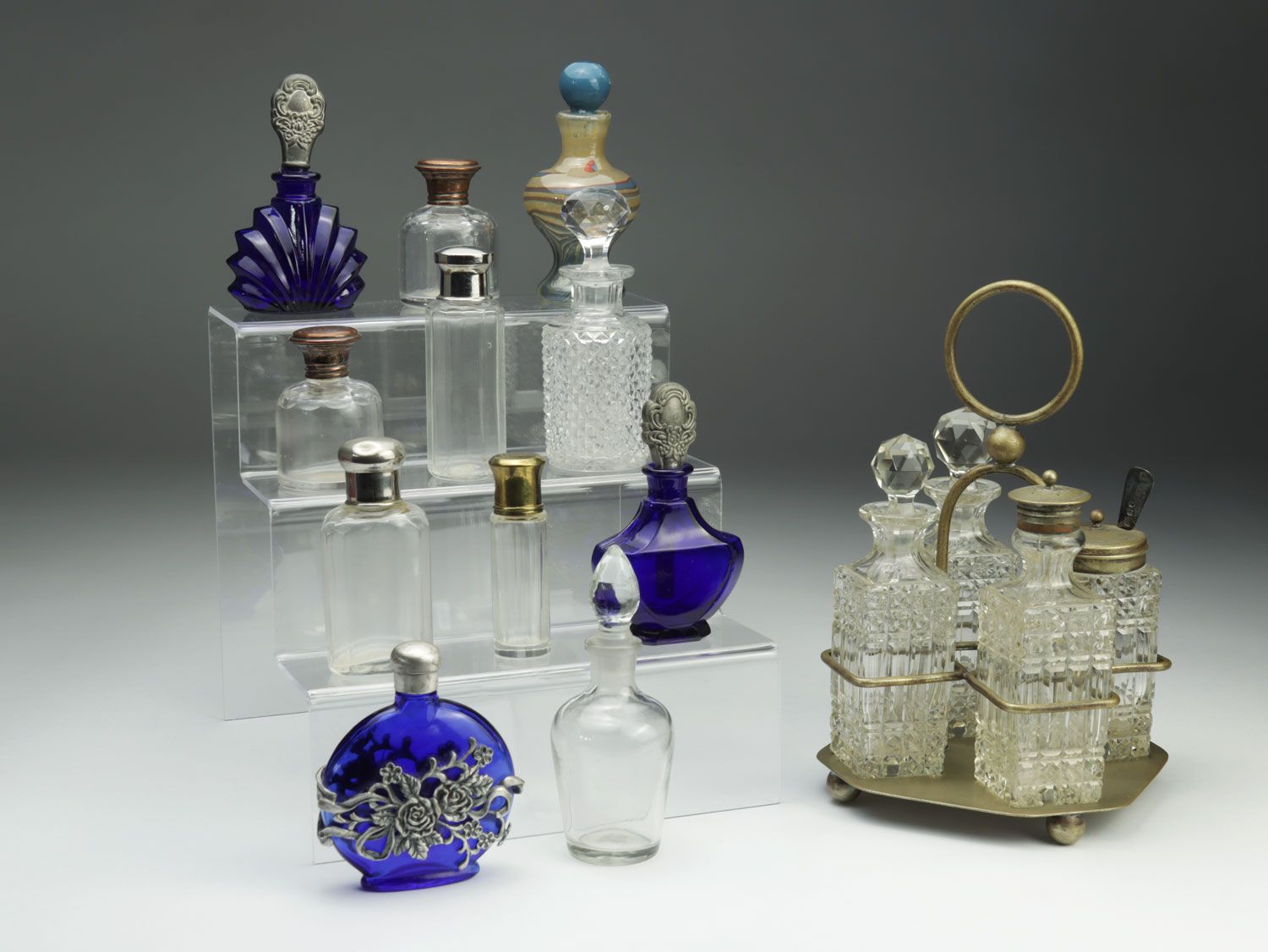 Null Flacons de parfum - lot de 11 pcs, formes, tailles et décors différents, ve&hellip;