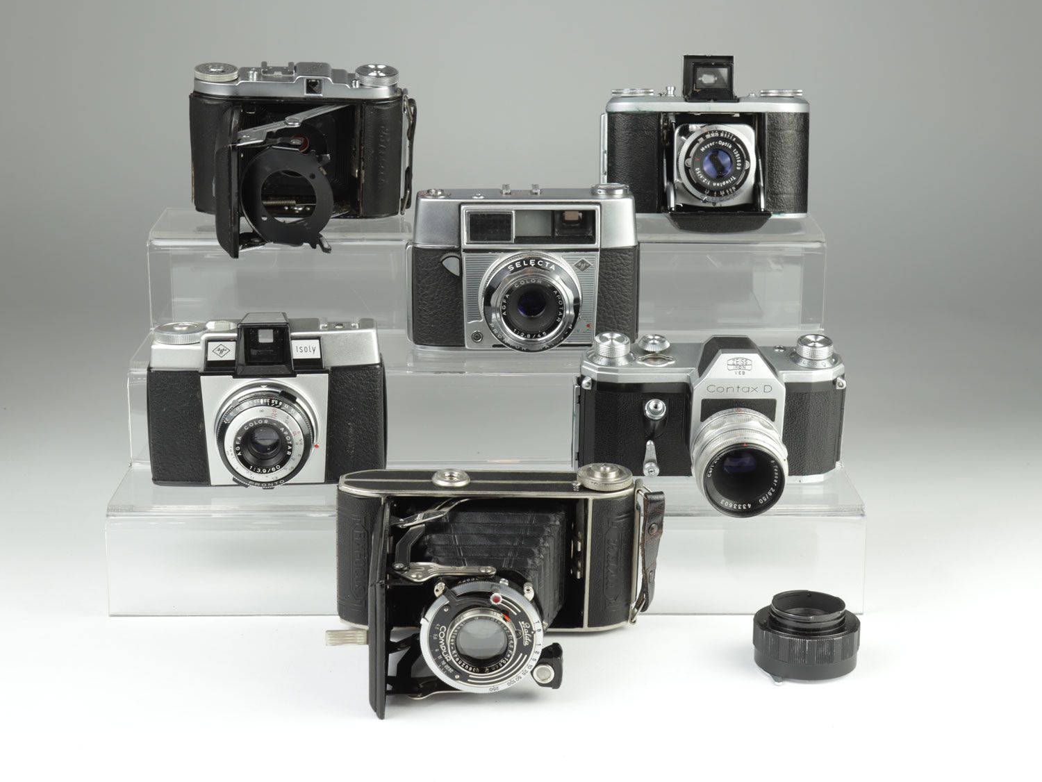 Null Appareils photo - lot d'appareils analogiques, années 1950/60, tous dans le&hellip;