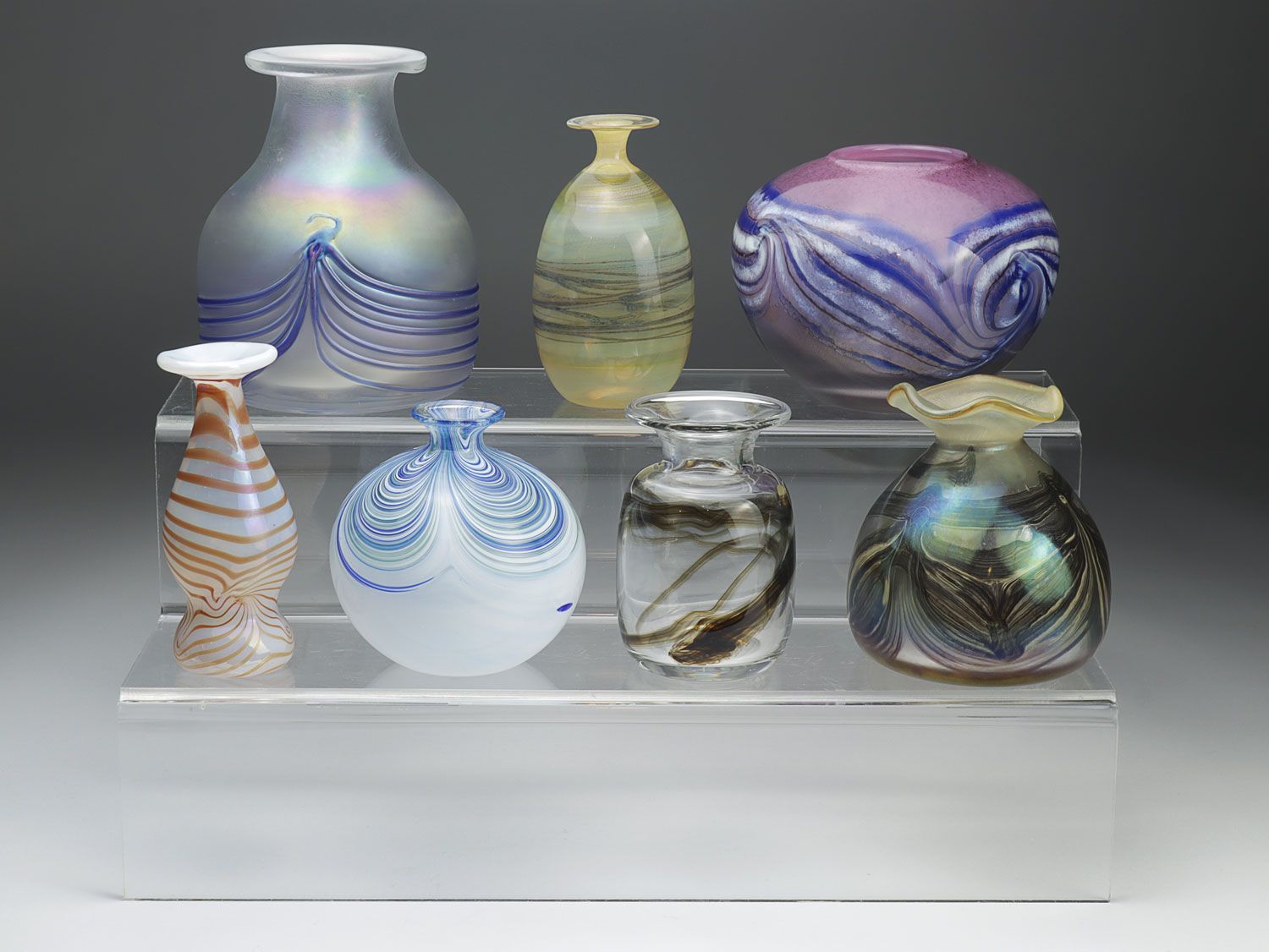 Null Vases - ensemble - 1978/85/88, Eisch, Frauenau, Atelier Schmid-Jacquet, Goe&hellip;