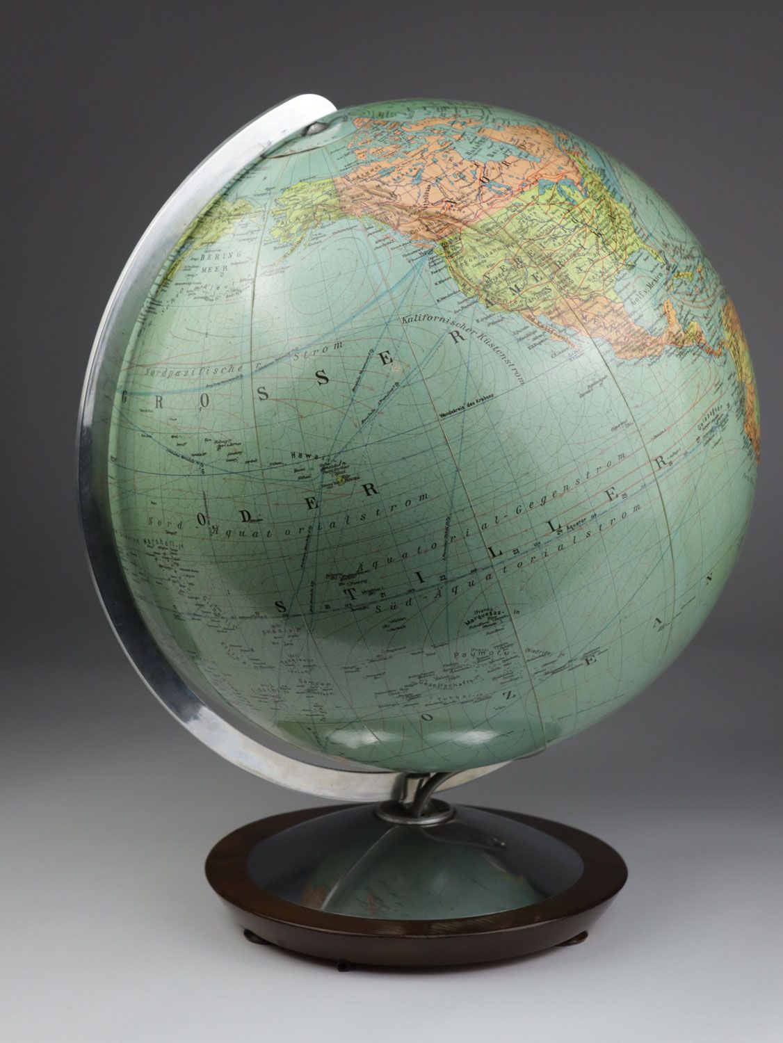 Null Globe terrestre - années 1960/70, Columbus Duo Erdglobus, Columbus Verlag P&hellip;