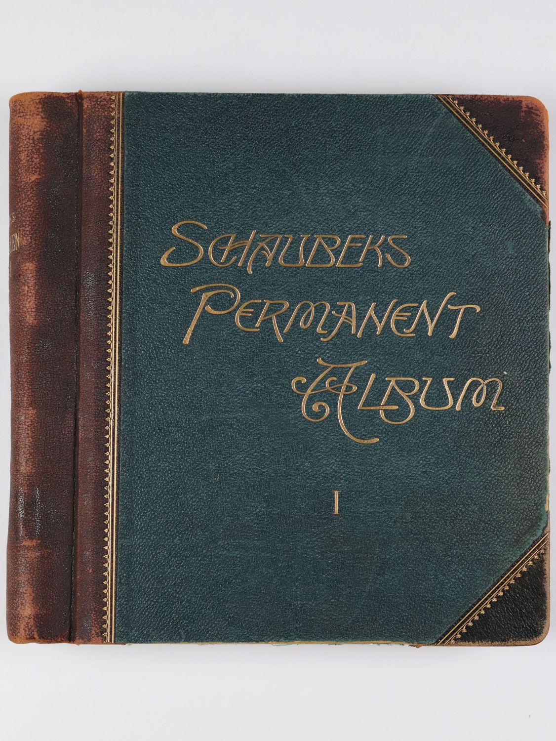 Null Album de timbres - Schaubeck - "Schaubeks Permanent Album", album vert à in&hellip;