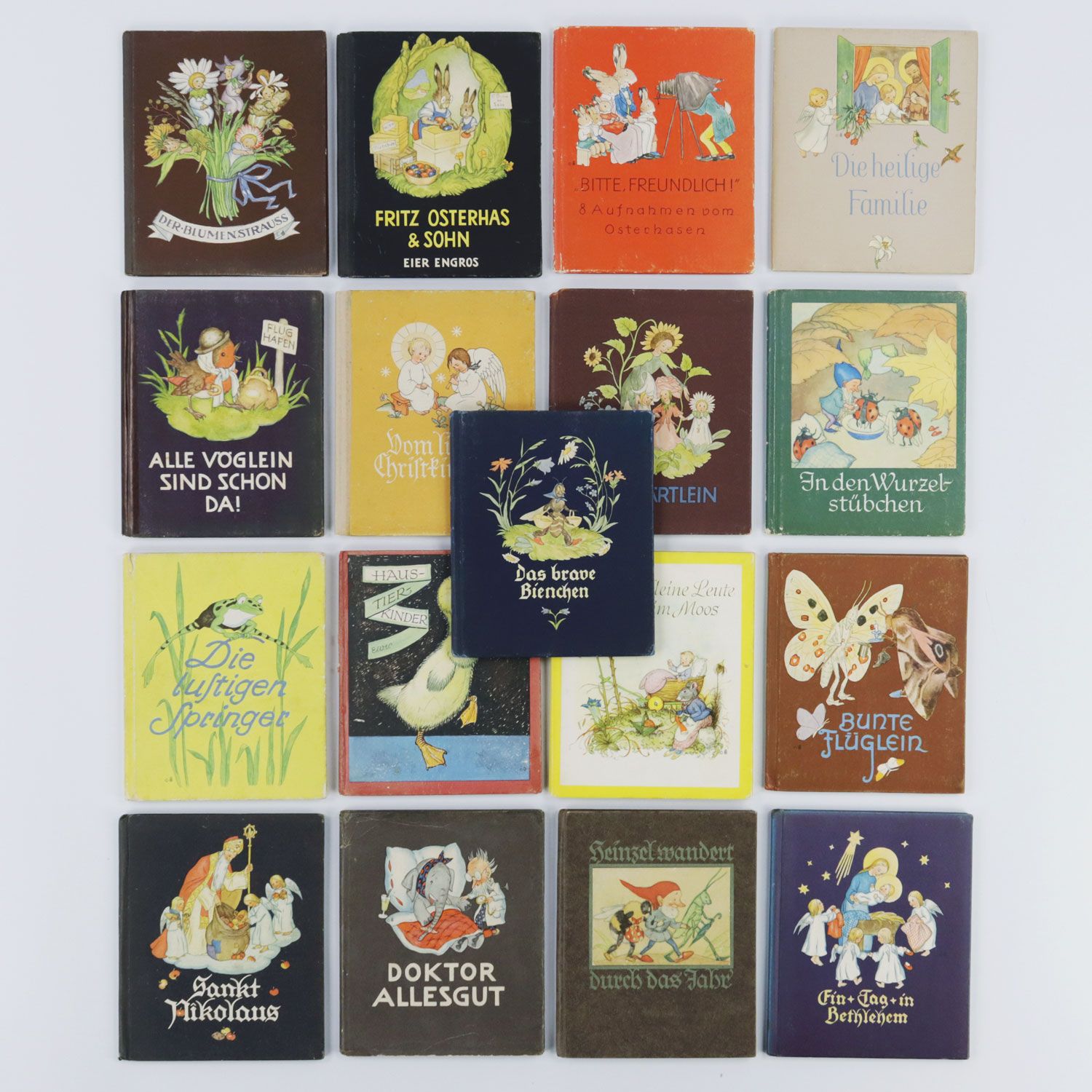 Null Lot de livres pour enfants - Editions Josef Müller Munich, 17 petits volume&hellip;