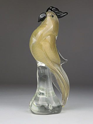 Null Seguso - Zierobjekt 'Kakadu' - 1950/60er Jahre, Design Archimede Seguso, Ve&hellip;