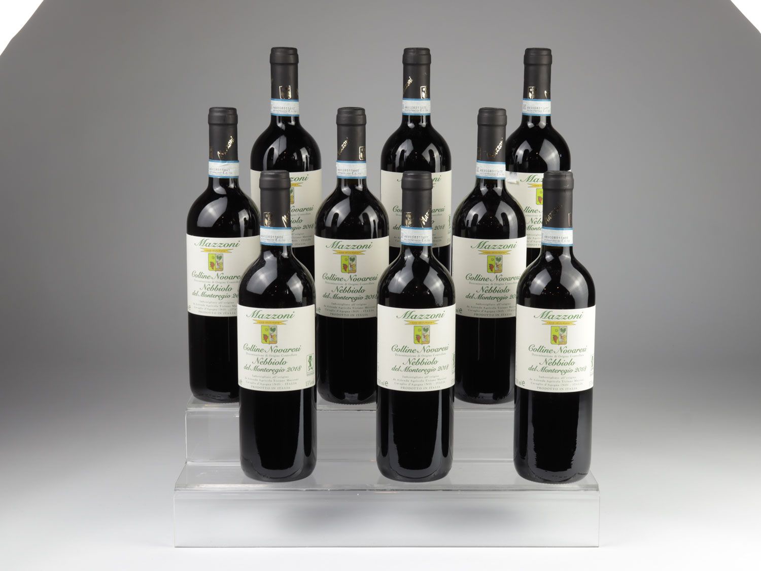 Null Red wine - 9 bottles, Mazzoni, Colline Novaresi, Nebbiolo del Monteregio 20&hellip;