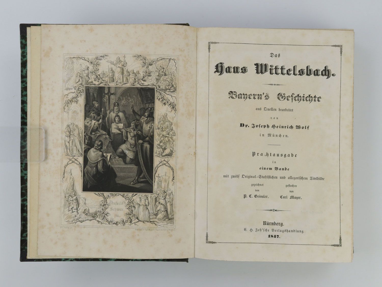 Null Wolf, Jeseph, Heinrich - "Das Haus Wittelsbach, Bayerns Geschichte aus Quel&hellip;