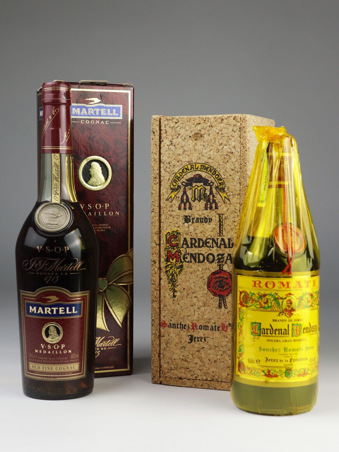 Null Spirits - 1 bottle of Martell Cognac V.S.O.P and 1 bottle of Cardenal Mendo&hellip;